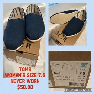Toms woman’s shoes
